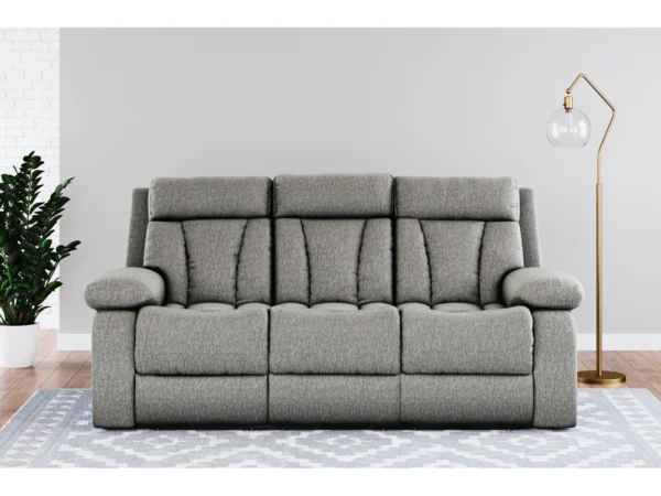 Mitchiner Manual Reclining Sofa with Drop Down Table