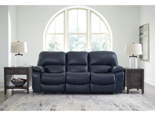 Leesworth Power Reclining Leather Sofa
